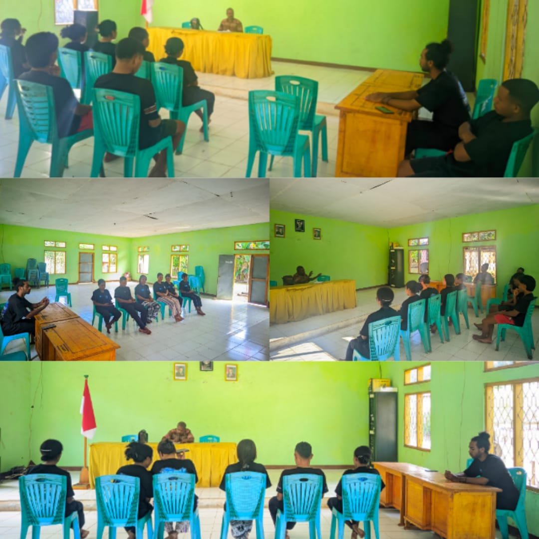 Pembahasan Program Kerja dan Pembagian Jadwal Berdasarkan Bidang Keahlian/Jurusan Bersama Kepala Desa Wolwal Selatan