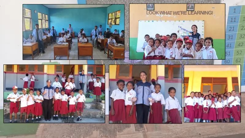 Mahasiswa KBPM UNTRIB Berbagi Ilmu di SD GMIT Peitoko dan SMP Negeri Purnama