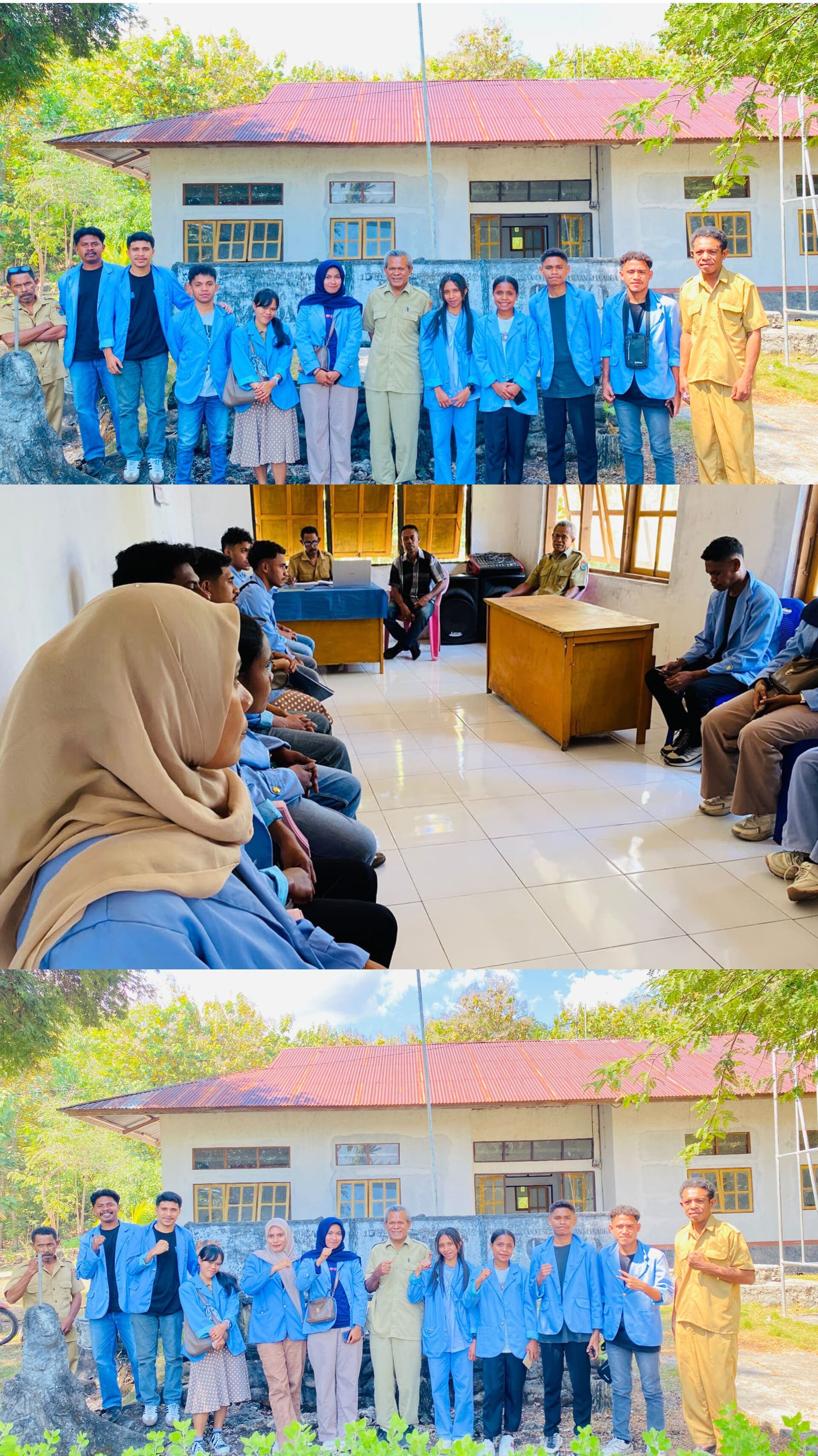 Mahasiswa KBPM Desa Madar Bersama Pemerintah Desa Menyusun Program Bersama