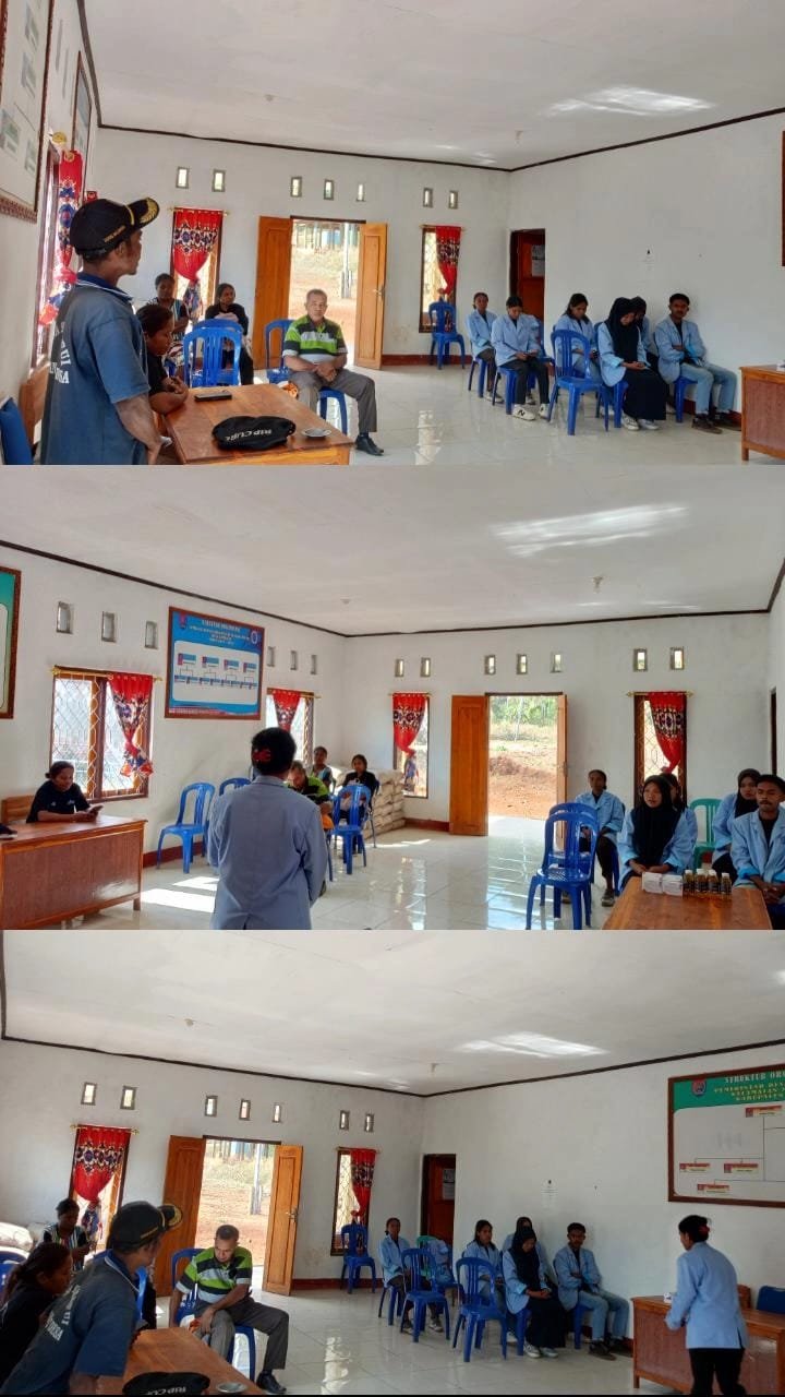 Seminar Pengembangan Produk Minyak Kemiri di Desa Kamaifui