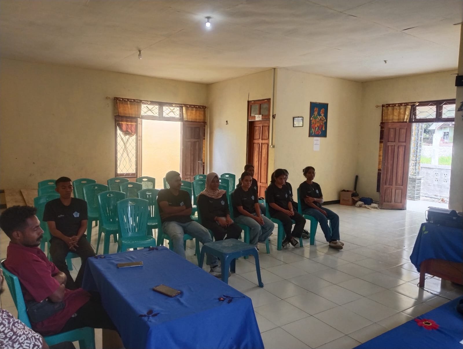 Rapat Bersama Desa Dapitau Dan Desa Kafakbeka