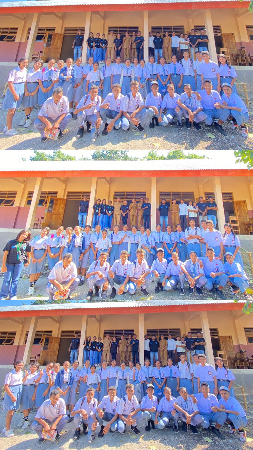 Tim KBPM UNTRIB Desa Kalondama Tengah Bersilaturahmi ke SMA Negeri Kalondama Tengah, Diminta Beri Pelatihan dan Mengajar - [Desa Kalondama Tengah]