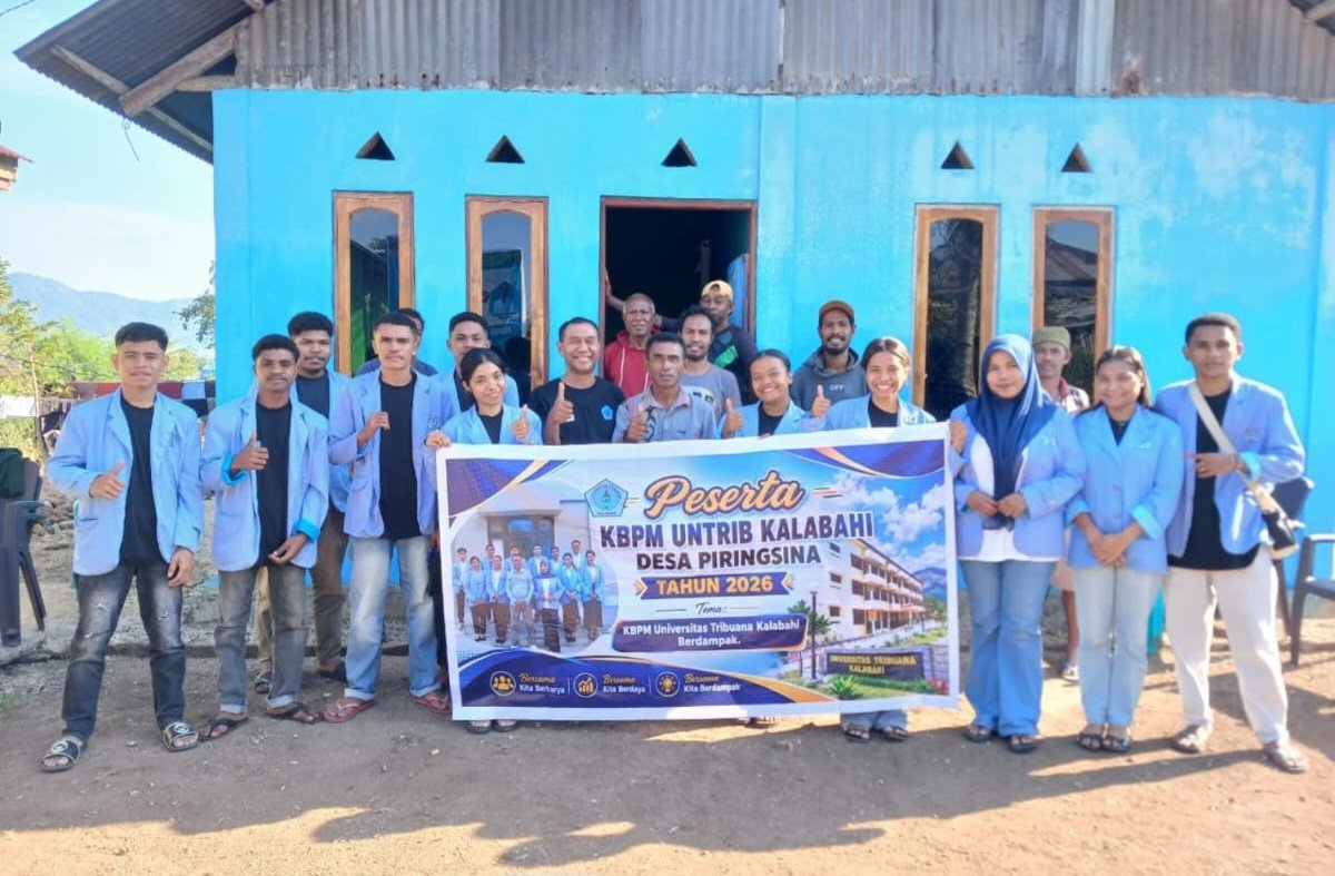 Tiba di Lokasi, Peserta KBPM Untrib 2026 Disambut Hangat Pemerintah Desa Piringsina