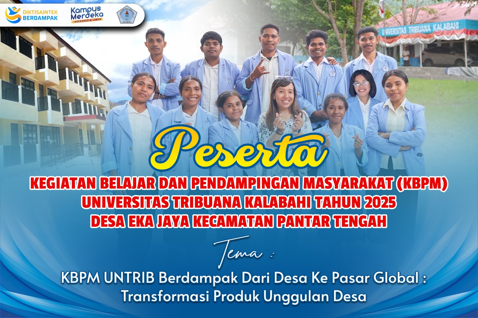 Cover KBPM UNTRIB DESA EKA JAYA